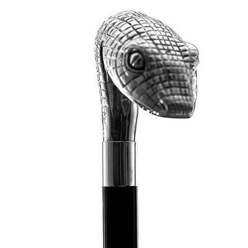 Spazierstock silber griff - spazierstock,