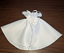 Kerzenrock  Tropfschutz weiß Kommunionkleid Anzug Taufe Kommunion Kerzentuch