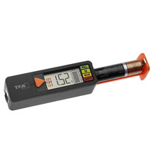 TFA Dostmann BatteryCheck 98.1126.01 Battery Tester for Batteries (AAA, AA, C, D