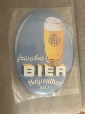 Werbeschild Bayreuther Bier