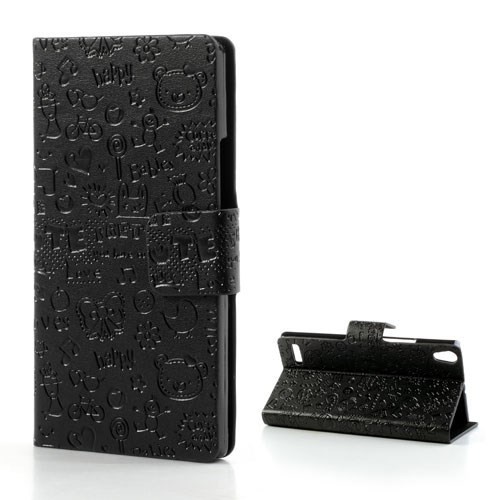 Graffiti huawei ascend etui - ascend,