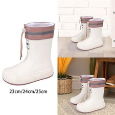 Frauen Regen Stiefel PVC