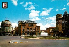 Leon Castilla y Leon Plaza de Santo Domingo Fontana