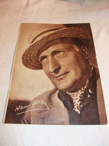 Original autogramm hans - autogramm,