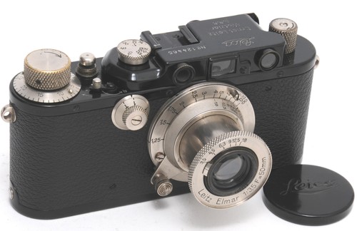 Leica iii black - iii, with