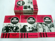 20x DIE SPINNE KRIMINALROMAN Serie Hessel Verlag 70er Jahre Sammlung