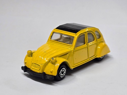 Maisto citroën 2cv ente gelb - maisto,