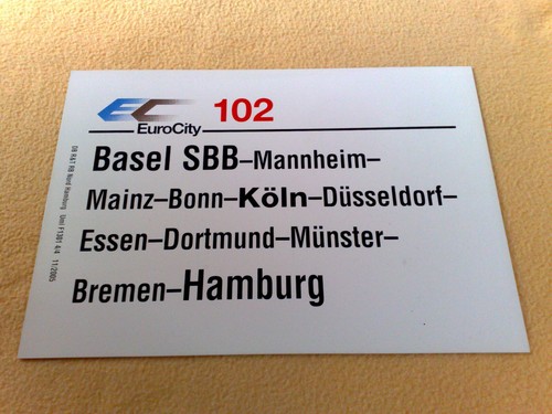 Zls 102 basel sbb - ec,