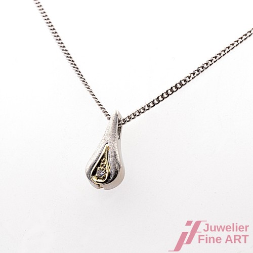 Collier 585 weiß - collier,