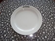 DDR MITROPA RATIONELL KANTINEN GESCHIRR BAHNHOF TELLER EßTELLER  23,5 cm