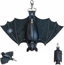 Leder fledermaus geldbörse - leder,