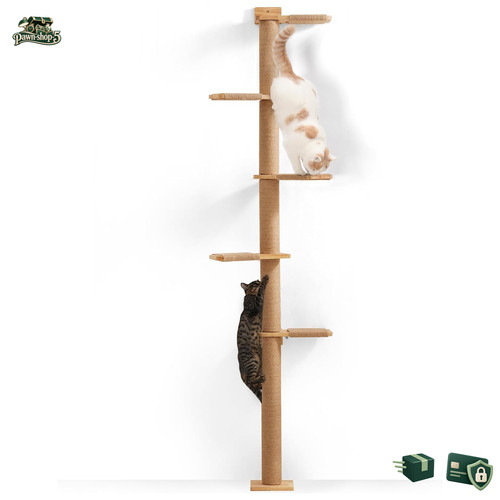 Kratzbaum etagen 206 cm - kratzbaum, 5