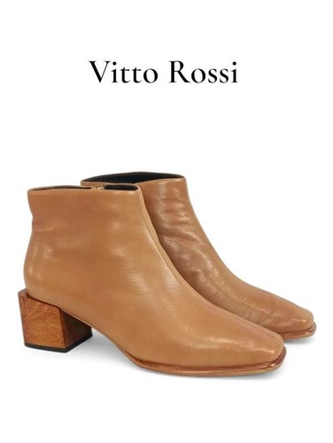 Women vitto rossi boots brown - vitto,
