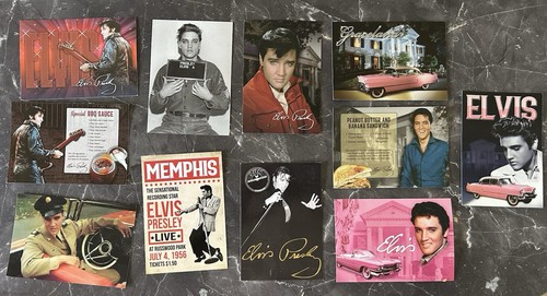 Elvis presley postkarten set - elvis,