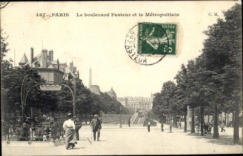 Paris boulevard pasteur - paris,