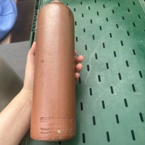 Steinzeugflasche erven lucas - steinzeugflasche,