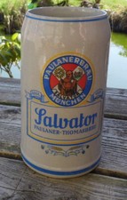 Maßkrug, Maß, 1 Liter - Paulaner-Thomasbräu - Salvator