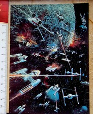 Star Wars - 6 verschiedene Postkarten mit tollen Motiven EIV & V !