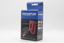 Original Olympus Ledertasche (Rot) – Passend für Mju-Mini Digitalkamera –