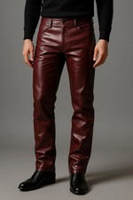 Neue Herren Burgunder Leder