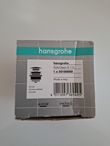 Hansgrohe push open - hansgrohe,, 1/4