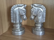 Pferdekopf Figuren Zinn Art