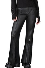 KILLSTAR Kunstleder Schlaghose