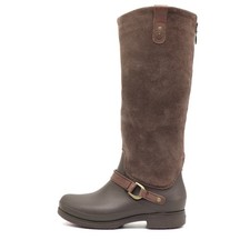 Crocs damen reitstiefel braun - damen,