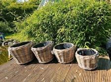 4er Set Van der Leeden Rattan