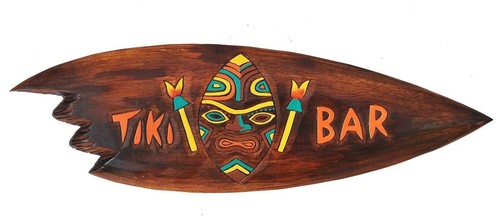 Surfboard tiki bar - tiki,