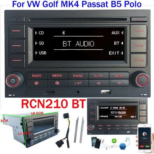 Autoradio rcn210 mit bluetooth - autoradio,