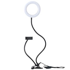 D90D Ringlicht Klemmen USB LED