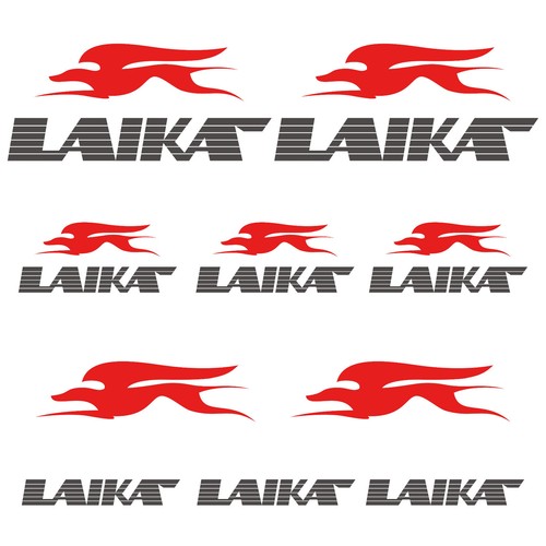 Laika aufkleber sticker - laika,