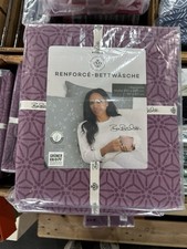 Renforce Baumwolle Bettwäsche 155/220 80/80 Kissen Neu Barbara Becker