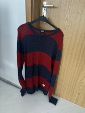 Herren Pullover Smog Rot Glau