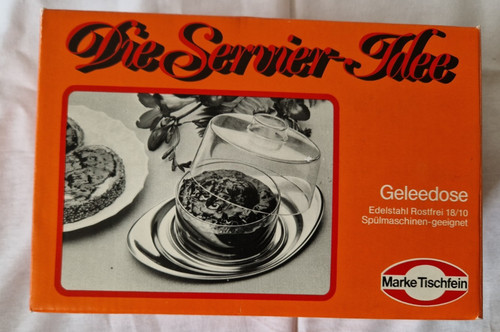 Marke tischfein geleedose - marke,