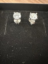 925Ag Silberohrringe Stecker Damen Zirkoniastein Neu Sterling Silver