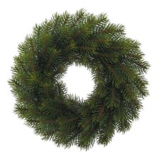 Künstlicher TANNENKRANZ "REAL" ca 30cm. 76 Triebe. Türkranz, Adventskranz, Kranz