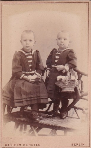 Kersten cdv kinderportrait - -,