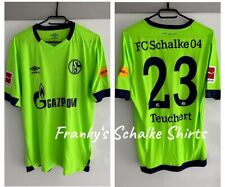 Matchworn FC Schalke 04 Spielertrikot Cedric Teuchert
