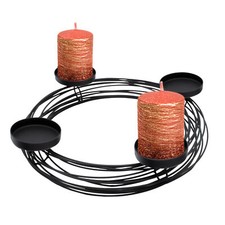 Metall Advents Kranz Gitter