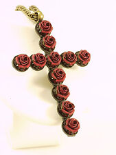 Rosa Templin Kette  großes