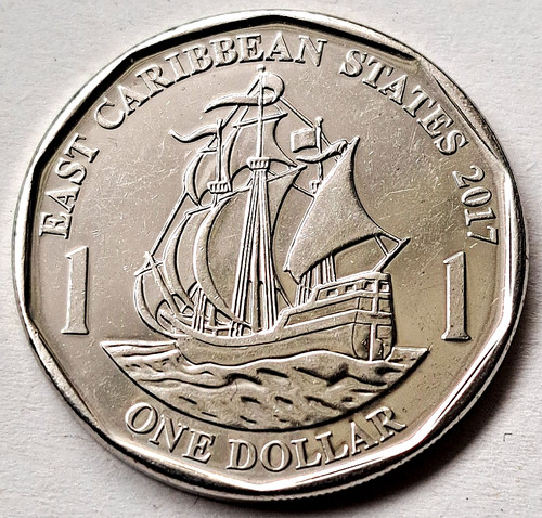 Ostkaribische staaten dollar - staaten, 1