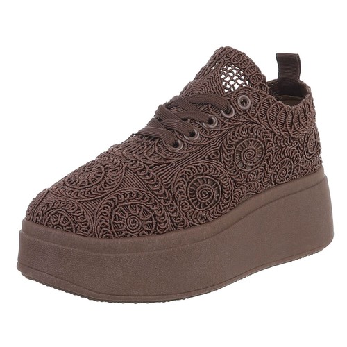 Geflochtene damen low top - geflochtene,