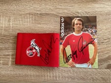 1 FC Köln Kapitänsbinde Original Signiert von Wolfgang Overath