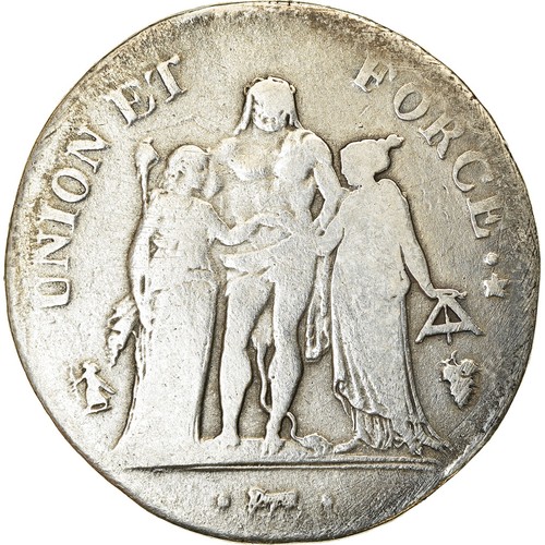 Münze frankreich union et - münze,, frankreich,