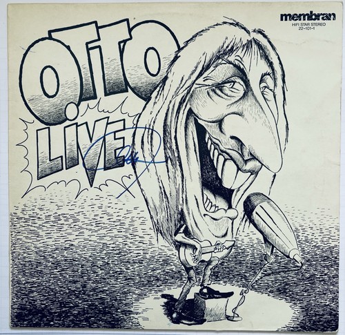 Otto waalkes signiert - lp, vinyl