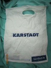 alte Tragetasche Plastiktüte Einkaufstüte KARSTADT - PE-HD 02 - Rarität Sammler