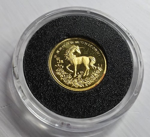 Goldmünze china unicorn 1994 - goldmünze,