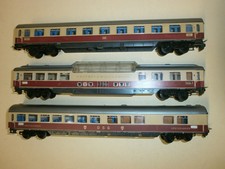 Trix Express  Set H0 3 DB Personenwagen TEE 3394 Aussichtswagen + 3392 + DSG 